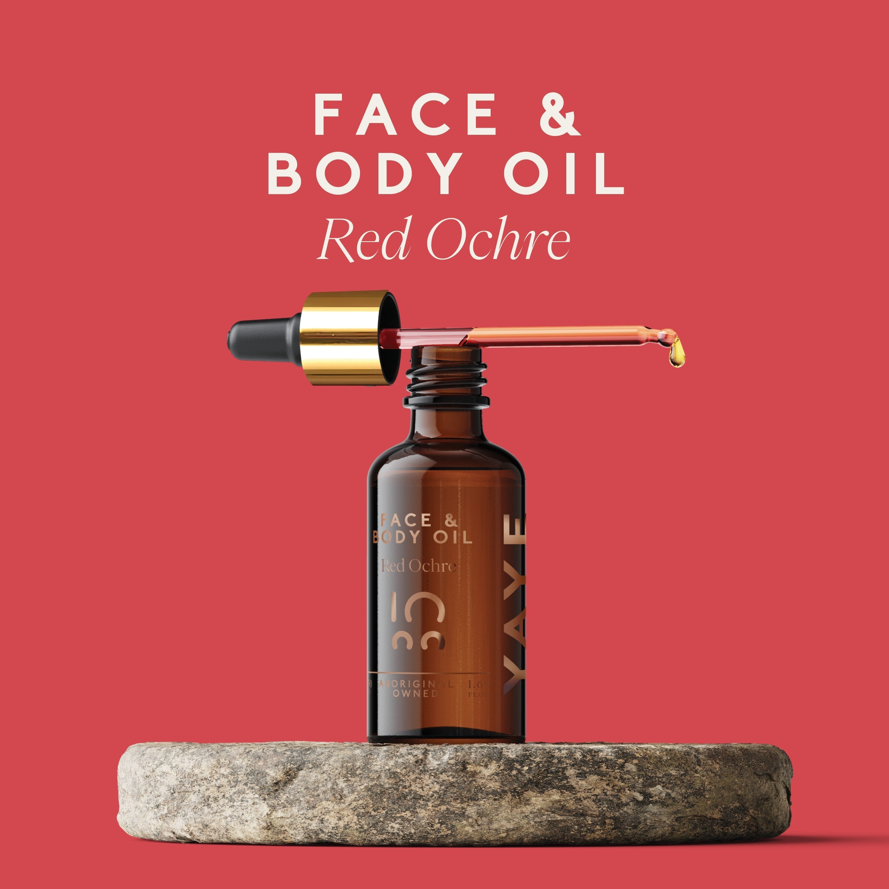 Yaye Red Ochre Face & Body Oil, Native Botanicals