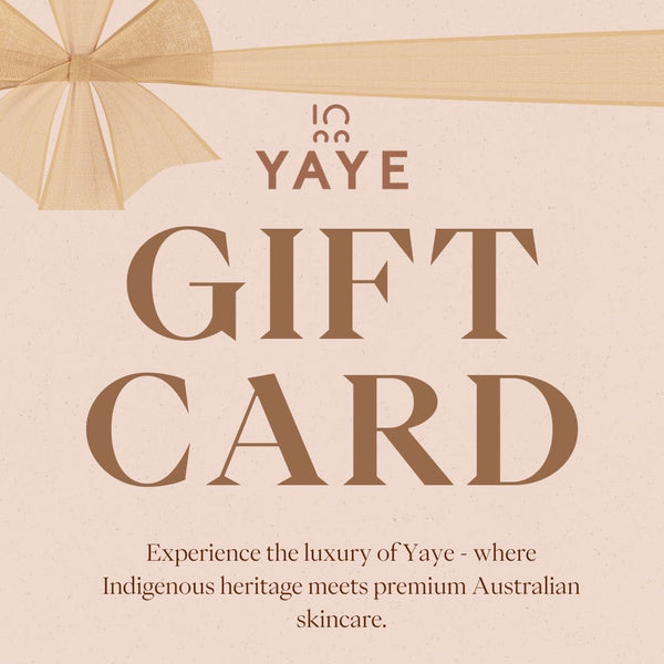 Yaye Gift Card experience premium Australian made bath and body products