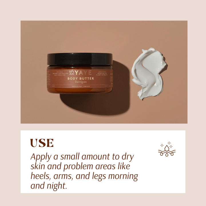 Body Butter – Berrigan | Deep Hydration & Vanilla Caramel Scent - Body Butter - Yaye