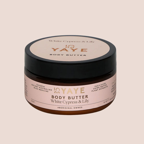 Body Butter – White Cypress & Lily | Soothing Hydration & Floral Calm - Body Butter - Yaye