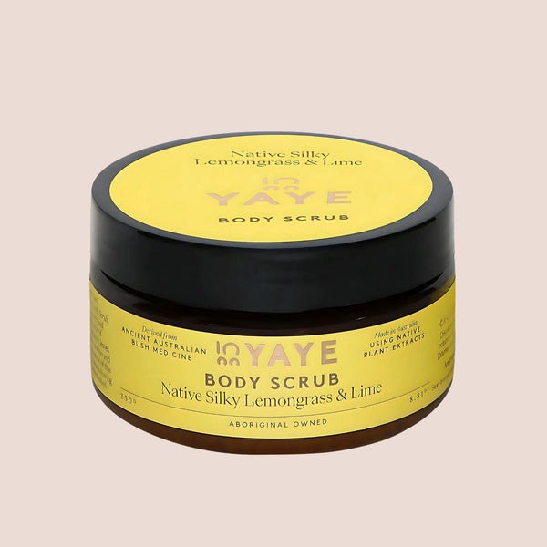 Body Scrub – Native Silky Lemongrass & Lime | Refreshing Exfoliation & Natural Glow - Body Scrub - Yaye