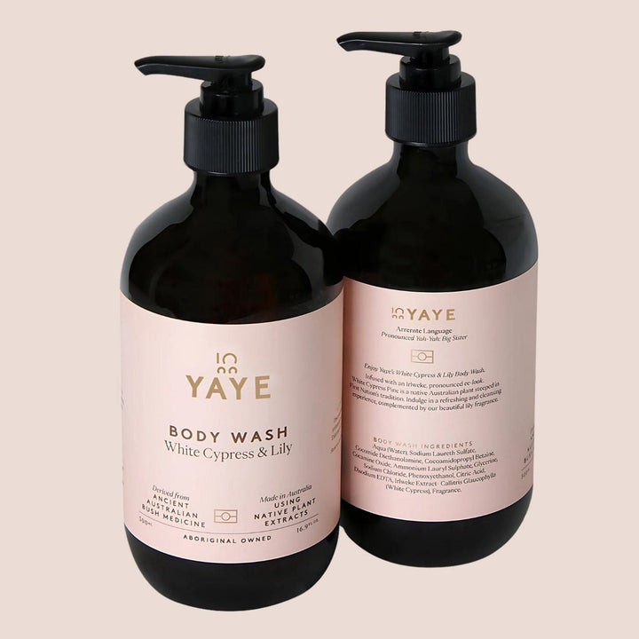 Body Wash - White Cypress & Lily | Gentle Cleanse & Floral Freshness - Body Wash - Yaye