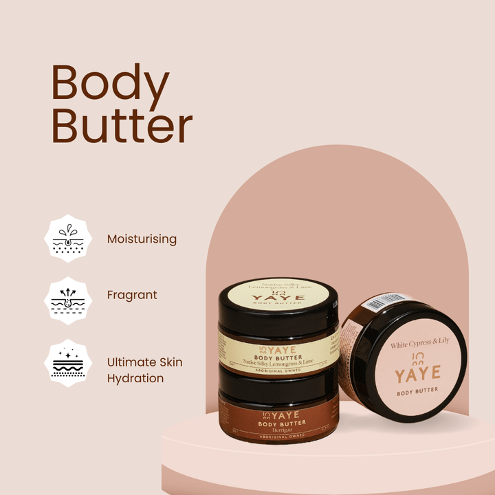 Build Your Own Body Care Trio – Scrub, Wash & Butter: Native Botanicals by Yaye - Body Butter - Yaye
