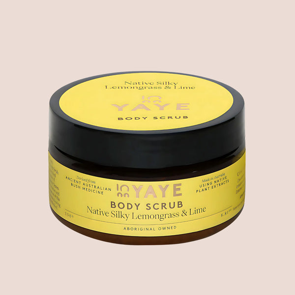 Body Scrub - Native Silky Lemongrass & Lime | Refreshing Exfoliation & Natural Scent