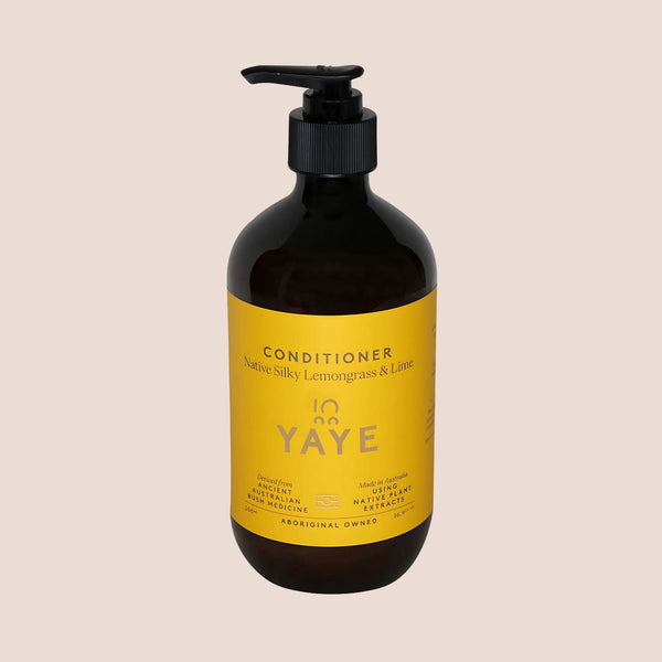 Native Silky Lemongrass and Lime Conditioner front view – Yaye Aboriginal-owned haircare