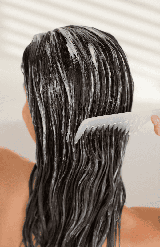 Soft, manageable hair after washing with Yaye Native Silky Lemongrass and Lime Shampoo