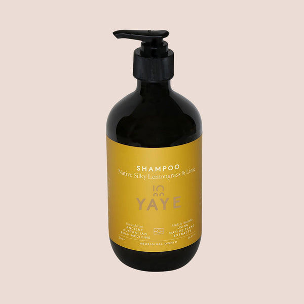 Yaye Native Silky Lemongrass and Lime Shampoo front view – Aboriginal-owned vegan haircare